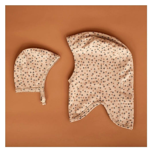 Alma jersey elephant hoodie-mixed leaf