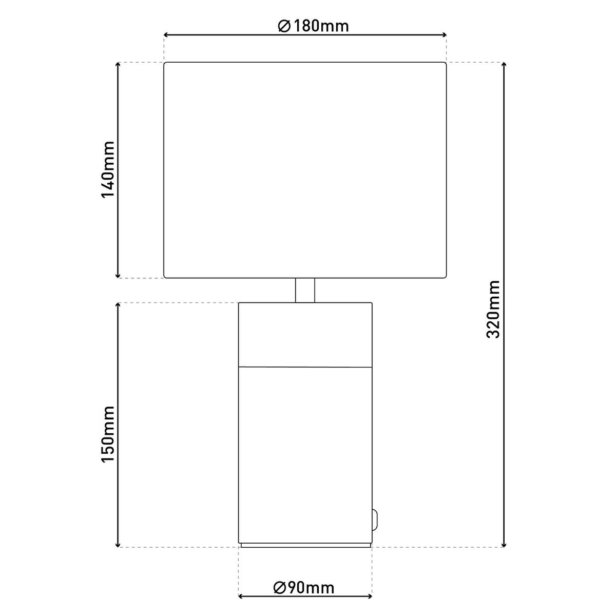 Tafellamp "bordo" 32 cm hoog gemaakt van metaal en velours in goud en bruin, met E14 -versie, lamp voor eetkamer, woonkamer, gang of kantoor