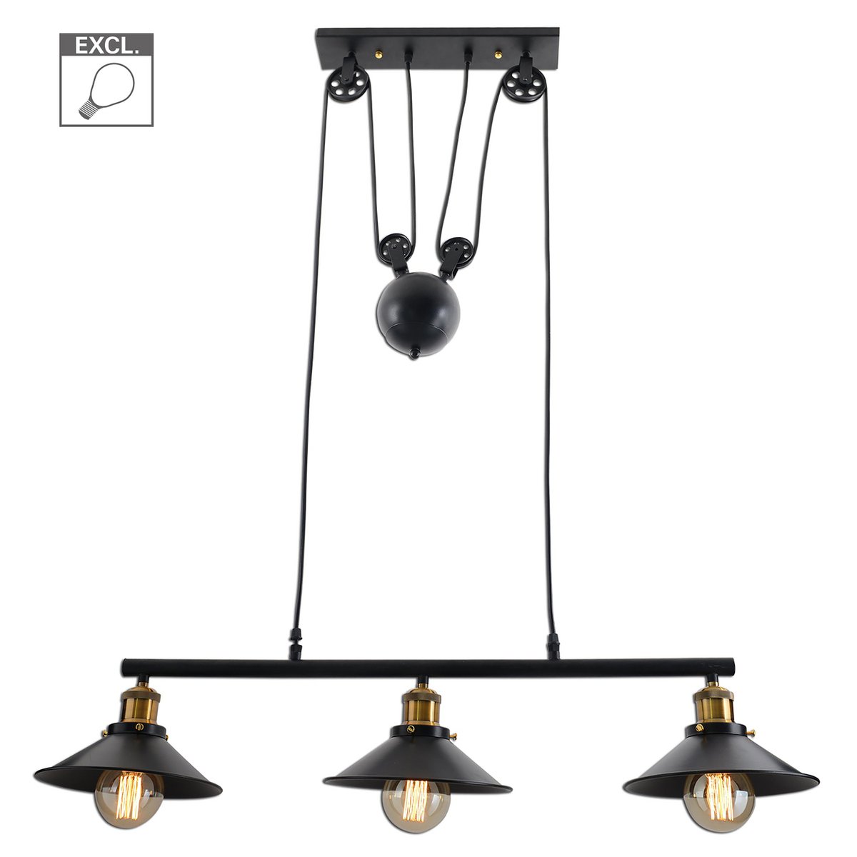 3-weg hanglamp "Cottage"