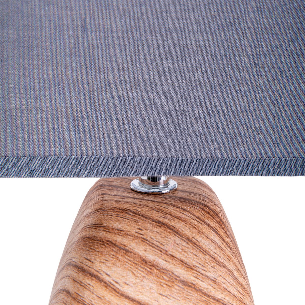 Ceramict Table Lamp "Cremona" gemaakt van keramiek in bruin/grijs met E14 -aansluiting, tafellamp voor woonkamers 31 cm hoog