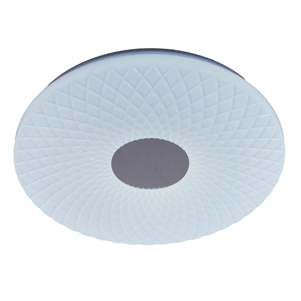 LED plafondlamp "Porto" met kristaleffect d: 48cm