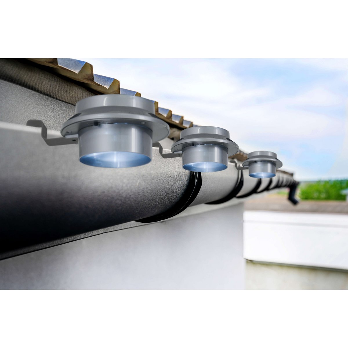 6-set LED Solar Dak Groove "Mistra"