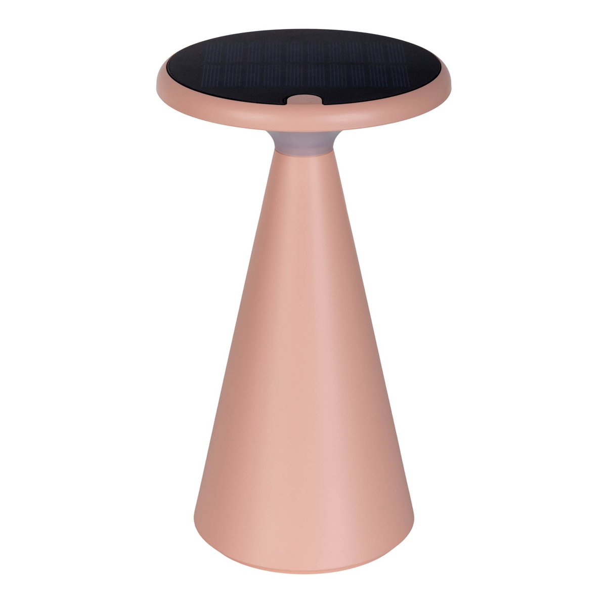 Zonne -batterijlamp "Palu" voor buiten en binnen, gemaakt van plastic in roze, 20 cm hoog