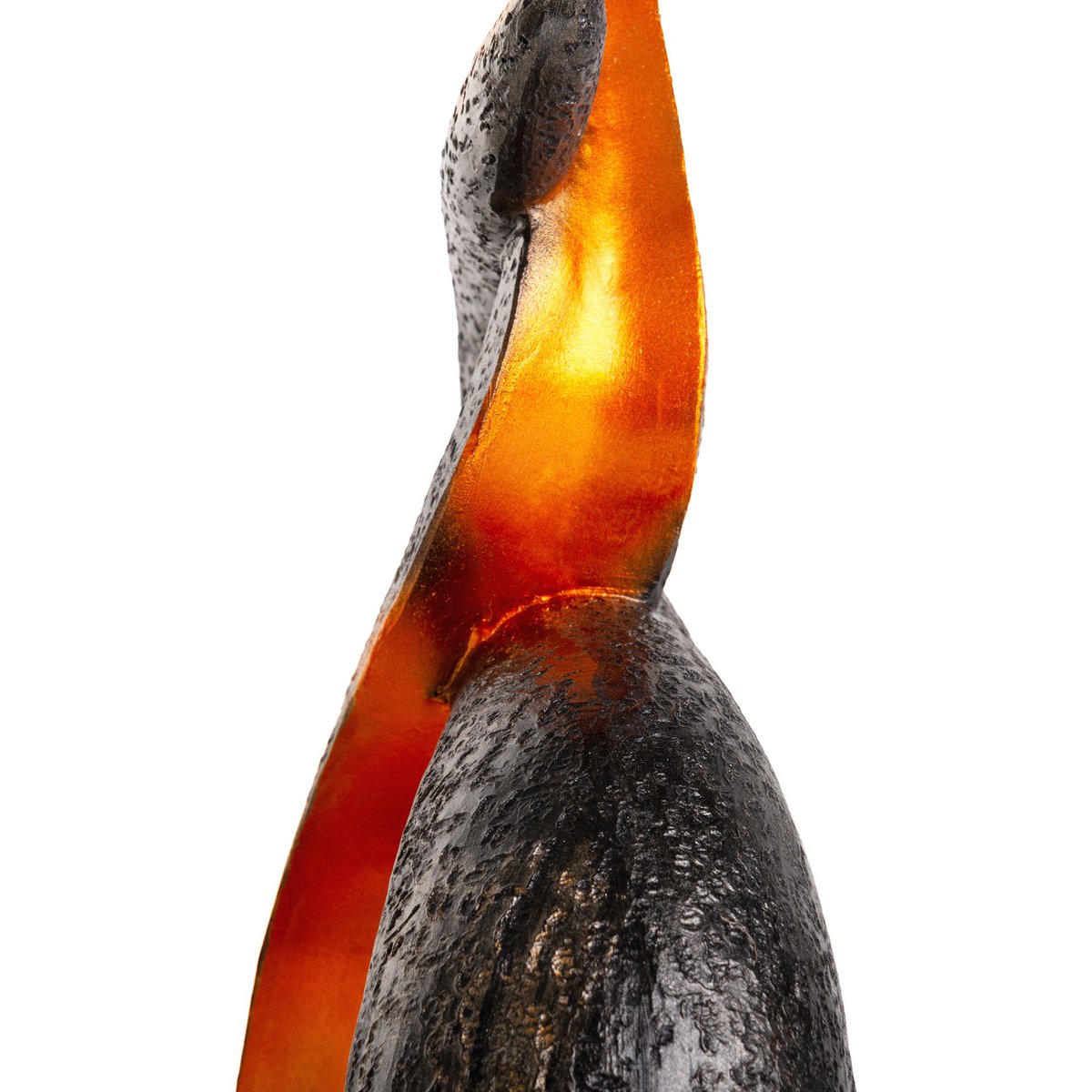 LED Solar Decol Light "Candle Flame", voor buiten, bruin plastic, geïntegreerde LED.