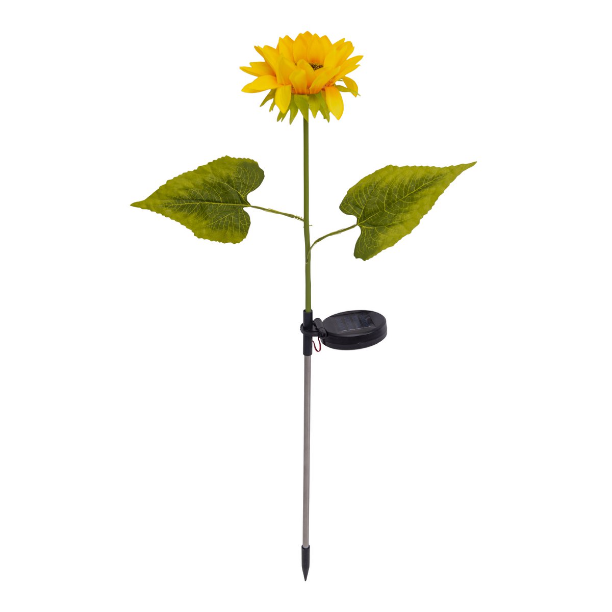 Set van 2 solar spikes "Sunflowers" h: 78.5cm