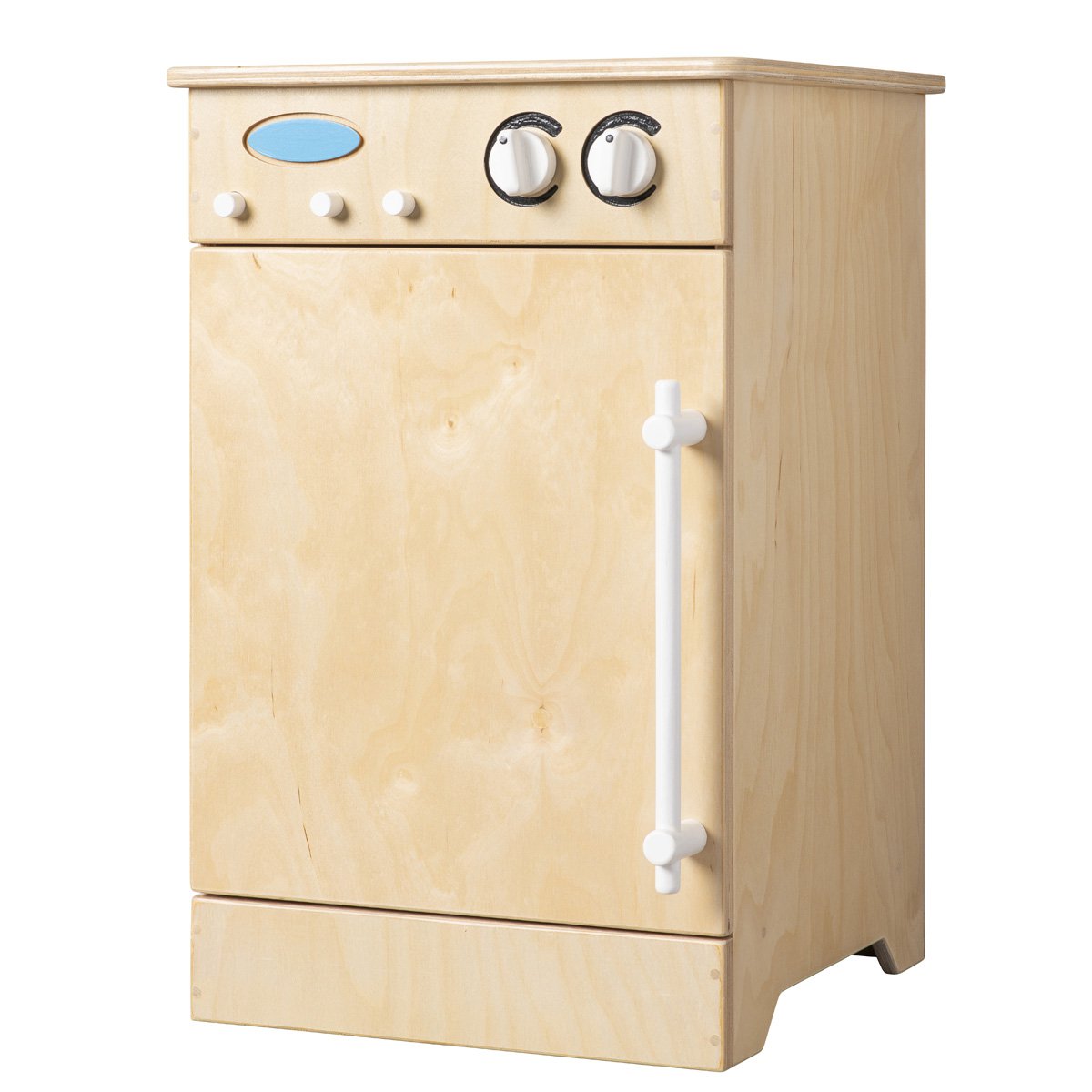 Van Dijk Toys houten speelgoed Vaatwasser voor kleuters - Naturel wit (Kinderopvang kwaliteit)