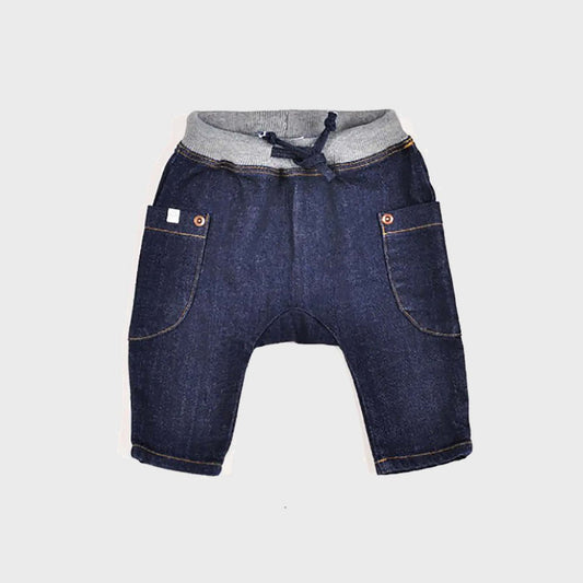OrganicEra, biologisch denim harembabybroekje