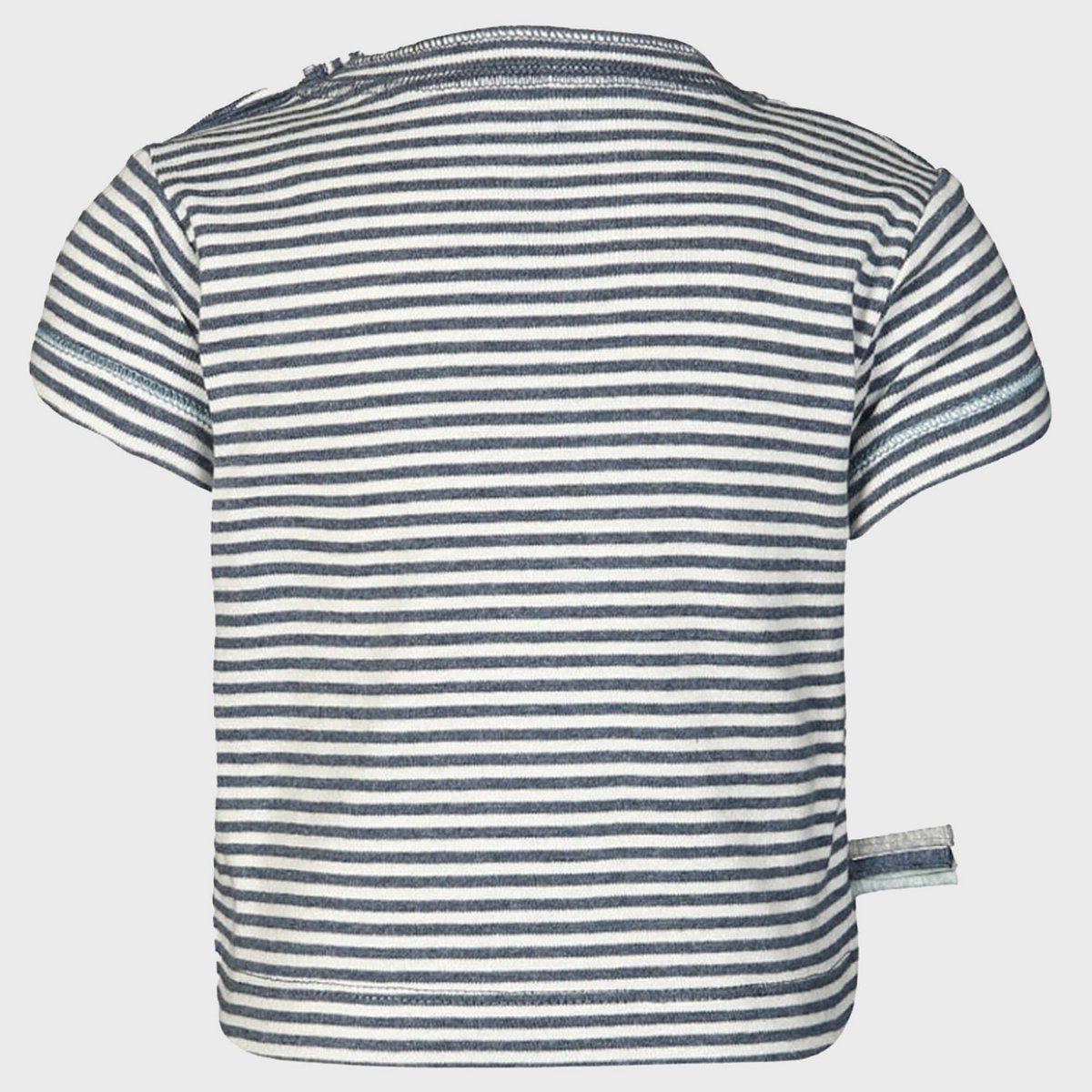 OrganicEra Organic Baby S/S T-shirt, Indigo gestreept