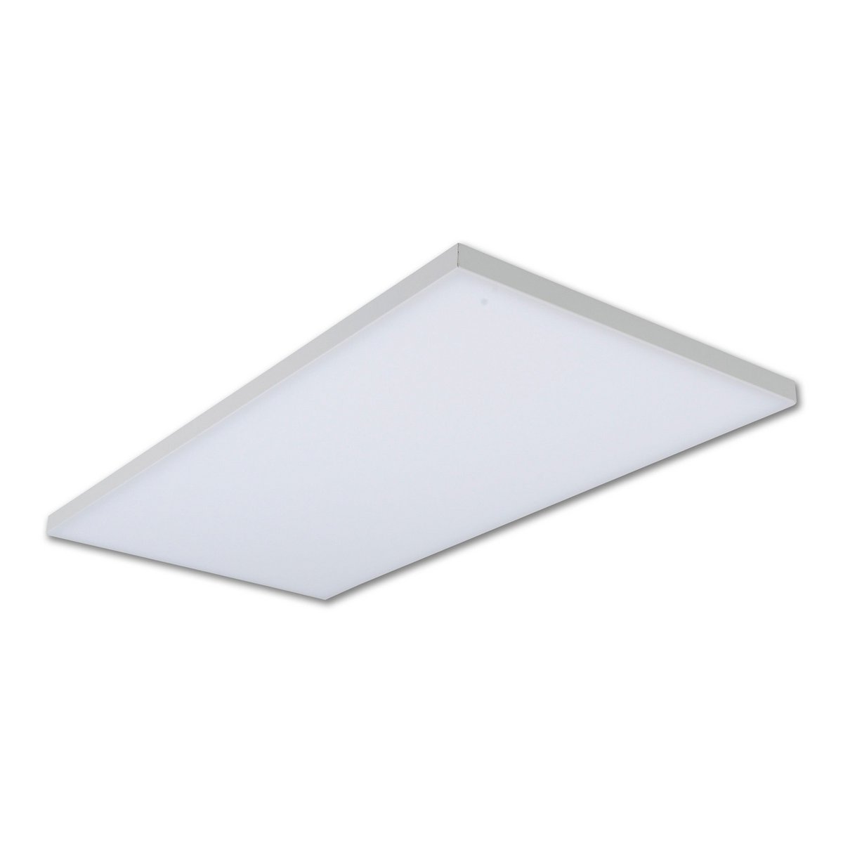 LED -paneel plafondlamp "Carente" lengte 59,5 cm, frameless, vele functies, gemaakt van metaal en plastic, witte, geïntegreerde LED's