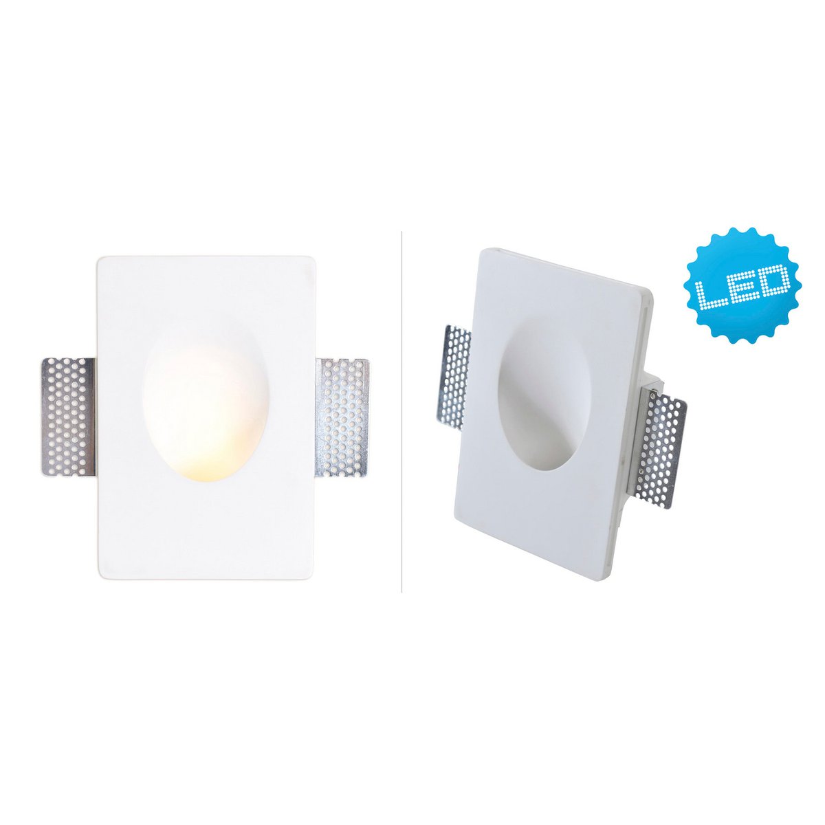 LED gebouwd -op plek