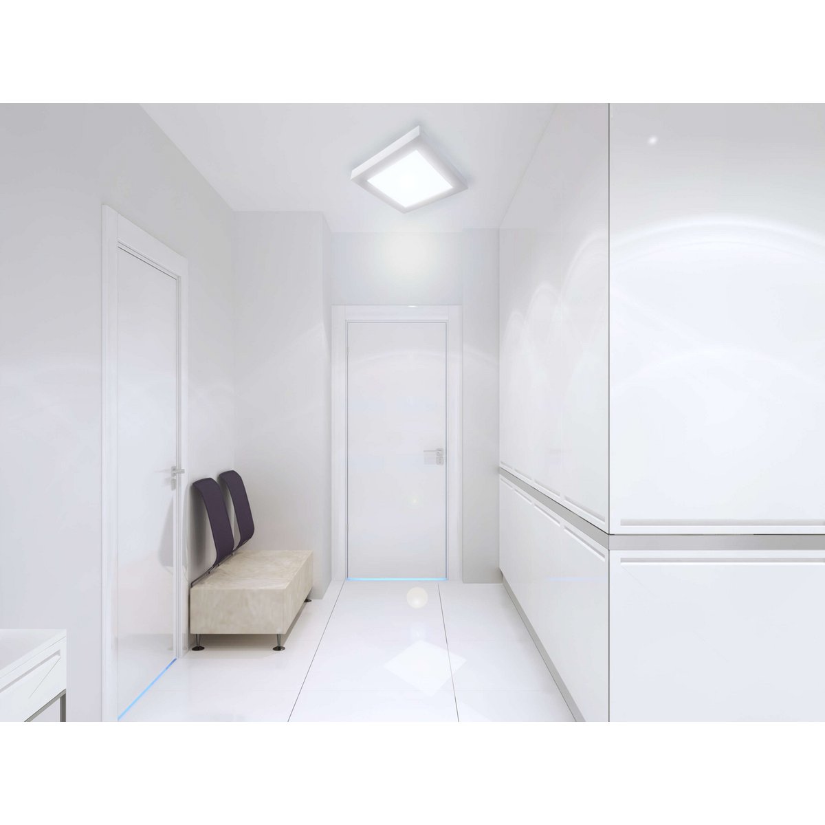 LED plafondlamp "Simplex" s: 12cm