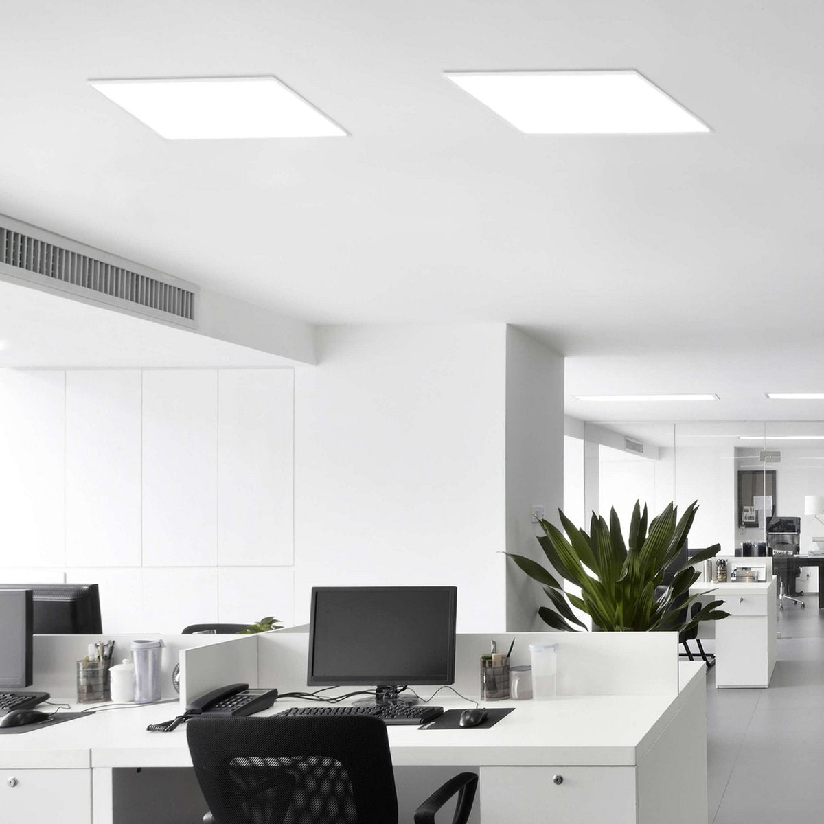 LED -invoegpaneel 62x62x1cm met CRI 95 "Cristian"