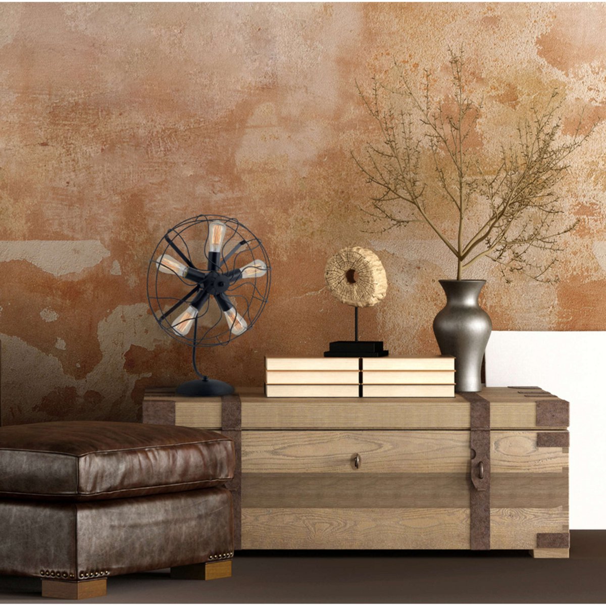 Metalen tafellamp "Alex"