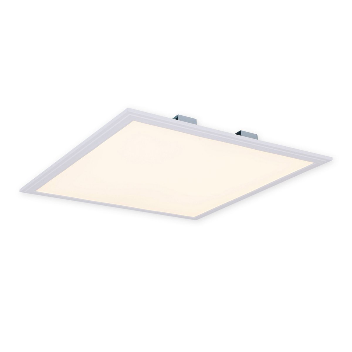LED -sensorpaneel "Alegre" zijlengte 45 cm, veel functies, beugel inclusief beugel gemaakt van metaal en plastic, geïntegreerde leds warm wit wit
