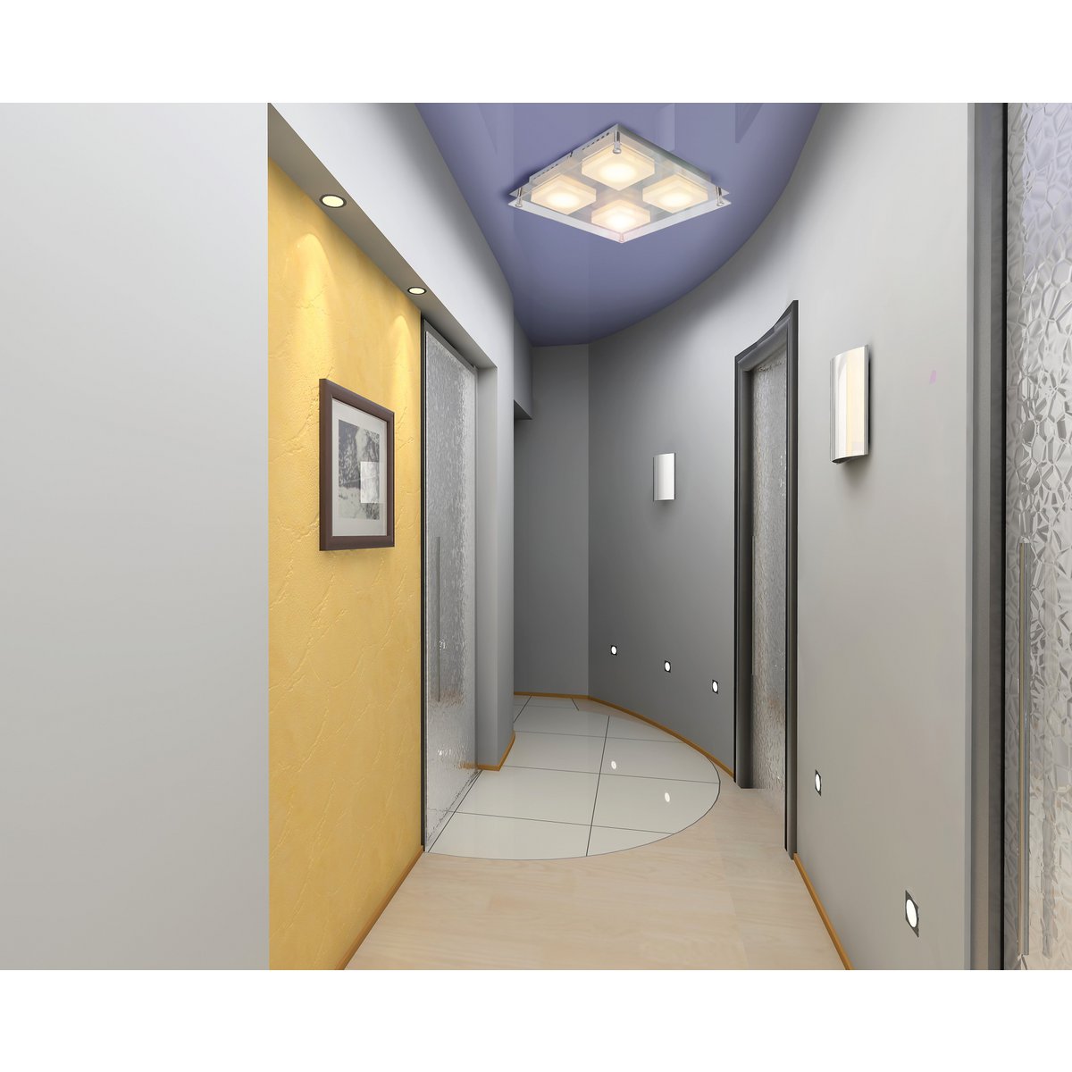 LED -plafondlicht "Edinburgh"