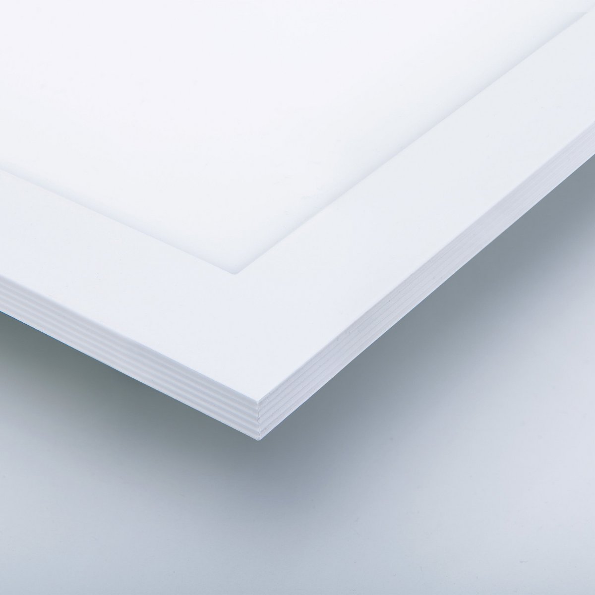 LED -assemblagepaneel "Nicola", montagelamp gemaakt van metaal en plastic met stevig ingebouwde LED's in neutraal wit, paneel voor interieurs 119,5 x 29,5 cm