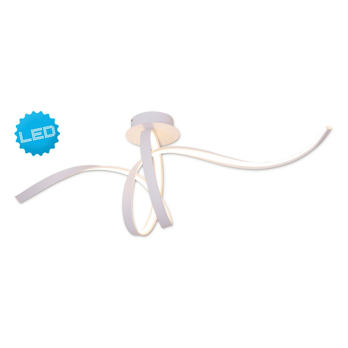 LED -plafondlamp L: 120 cm Wit "Odrive"