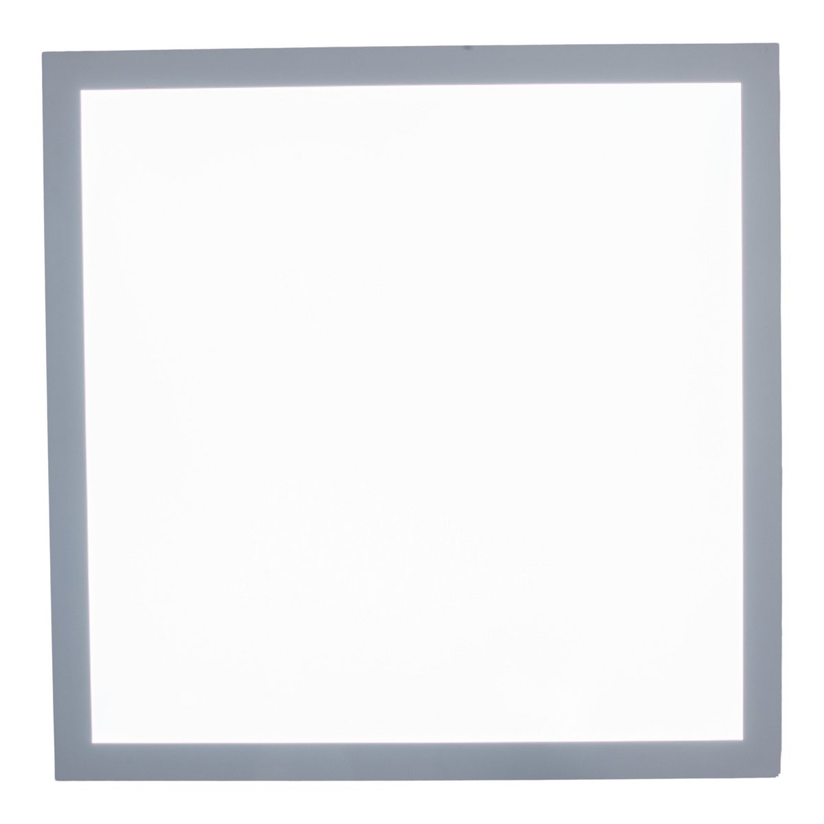 LED -assemblagepaneel "Nicola", montagelamp gemaakt van metaal en plastic met stevig ingebouwde LED's in neutraal wit, paneel voor interieur 45 x 45 cm