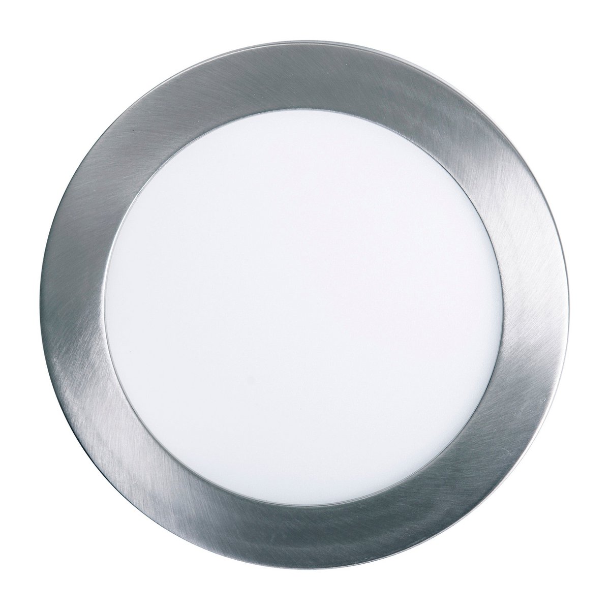 LED -plafondlamp "bonus", functie, metalen plafondlamp en plastic, ringen in chroom en wit kunnen worden gewijzigd, met stevig ingebouwde LED's, 22,5 cm diameter