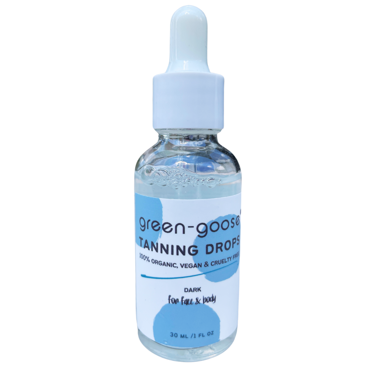 green goose Organic Tanning Drops - Dark - 30 ml