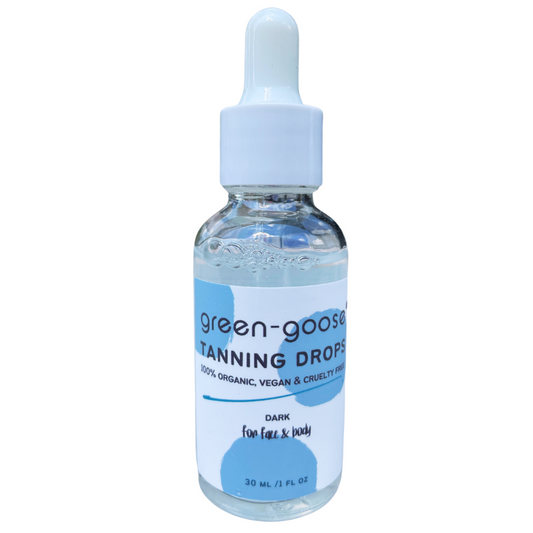 green goose Organic Tanning Drops - Dark - 30 ml