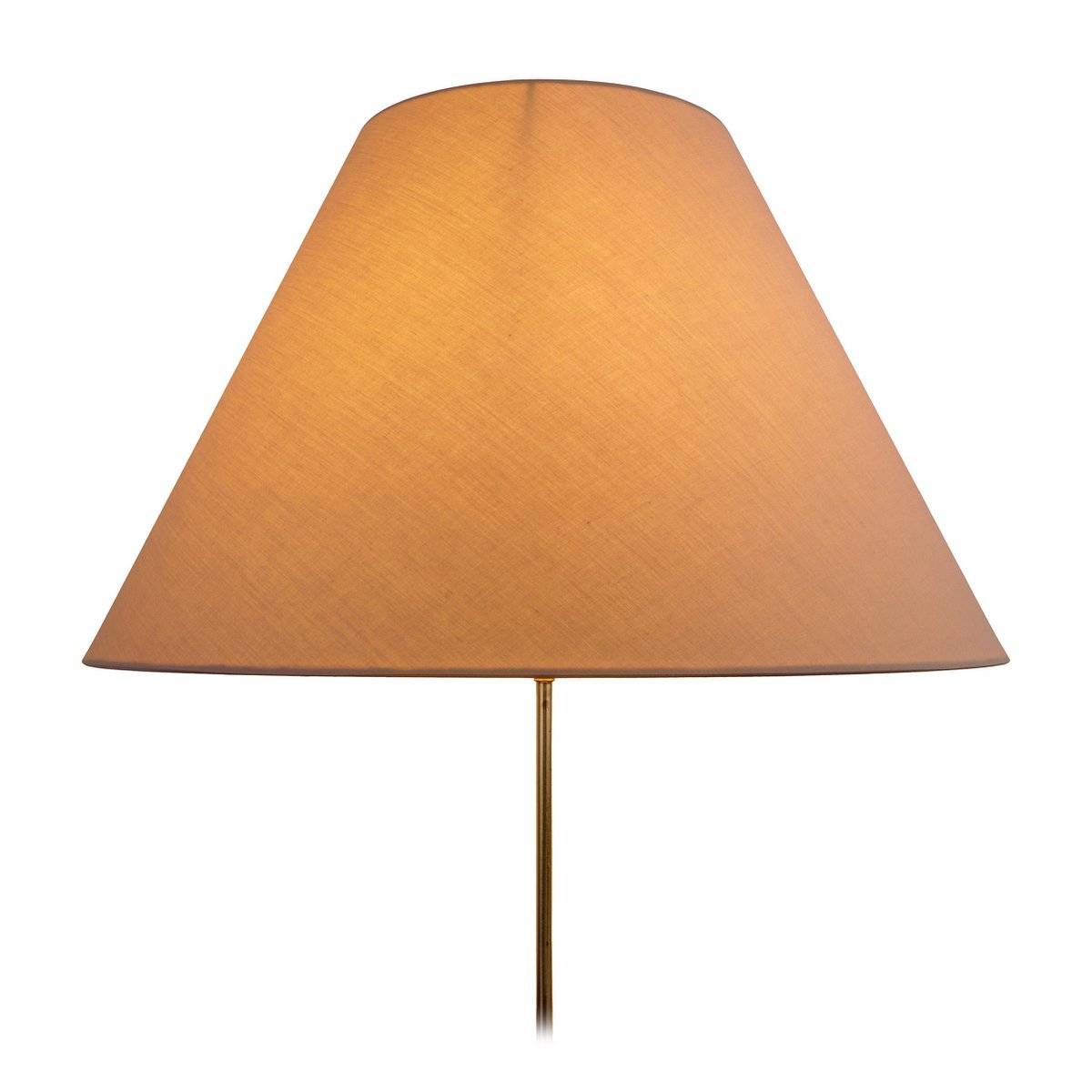 Lampenkap voor tafellichten "causia", Ø aan de onderkant 50 cm, Ø Top 22 cm, 33 cm hoog, polyester katoenen mengsel in wit