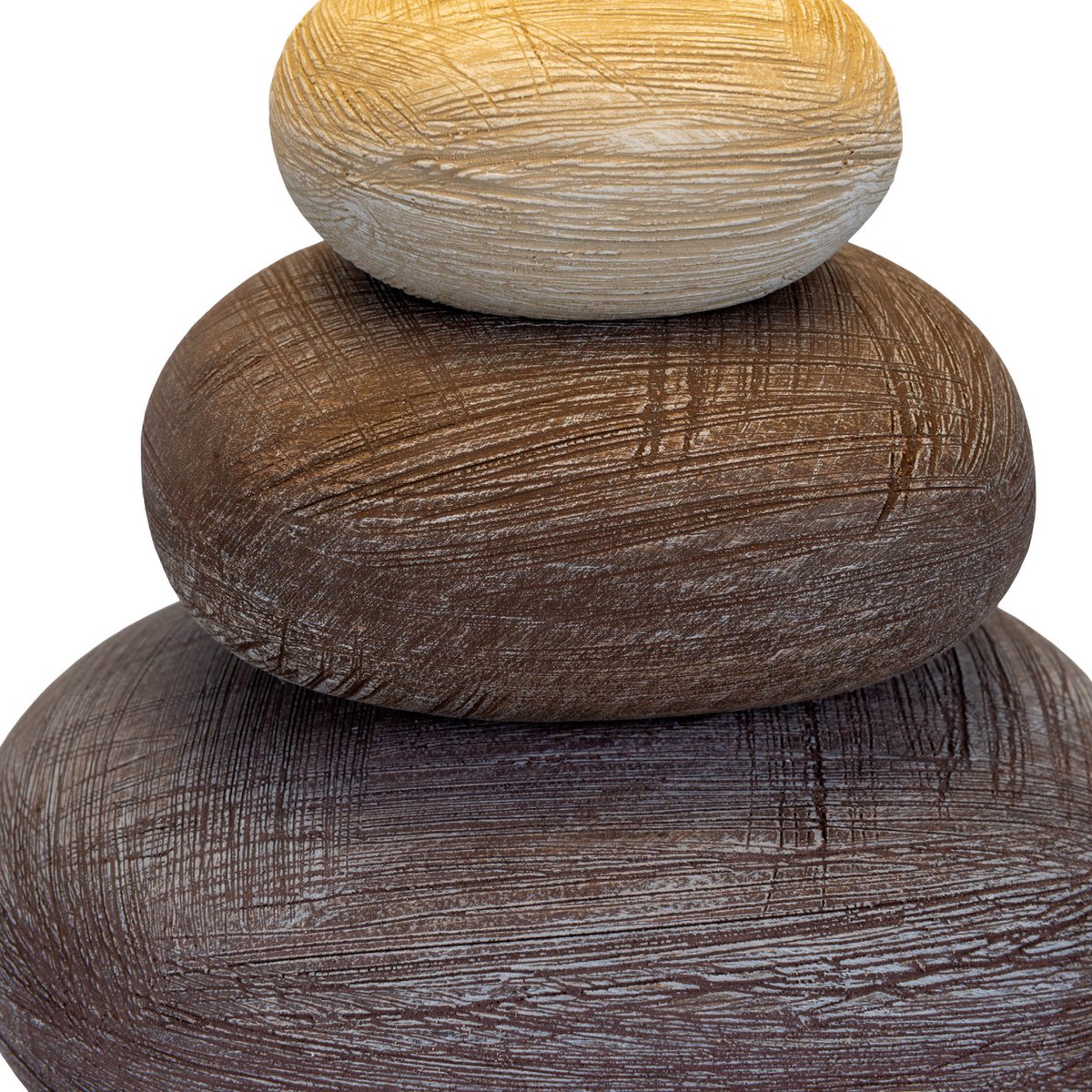 Keramische tafellamp "Stoney", keramische tafellamp in bruin, met E14 -aansluiting, tafellamp voor eetkamer, woonkamer, gang of kantoor, of als een bedlamp, 31 cm hoog