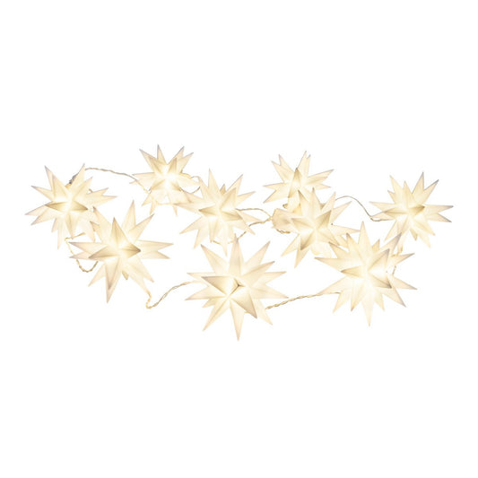 9 serie buiten LED Kerstmis lichte keten 3D-sterren /kerstlichten-wit