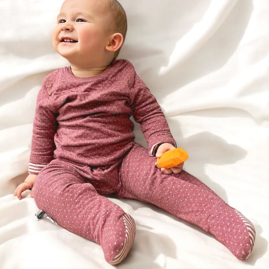 OrganicEra biologisch babyslaappakje, bordeaux