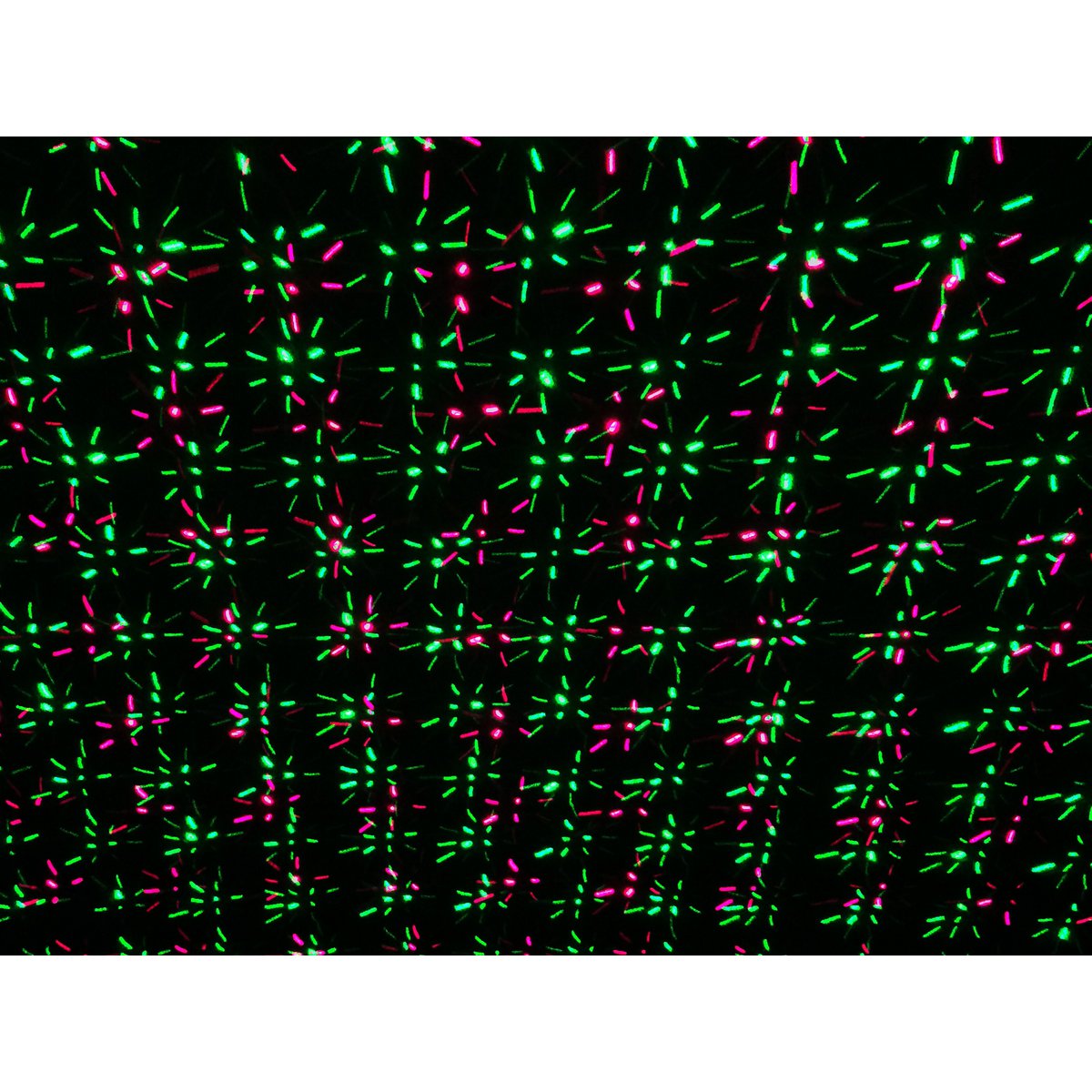 Laser buiten spion met projector, spies gemaakt van plastic, kleurrijk, met geïntegreerde LED, spotlight voor buiten