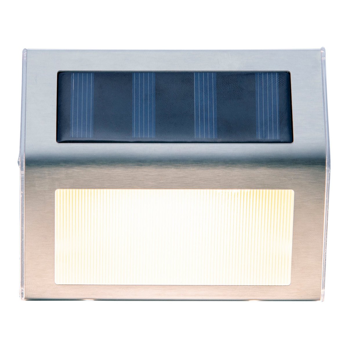 4 Set LED LED Solar Outer Light, voor buiten, wandlamp-metaal en plastic in stalen blank, met geïntegreerde LED