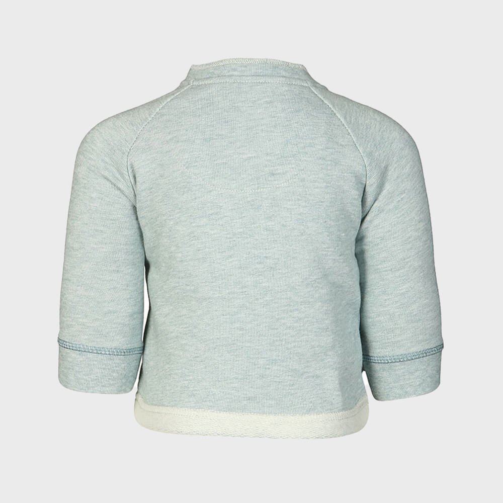 OrganicEra Biologisch babysweater, aqua