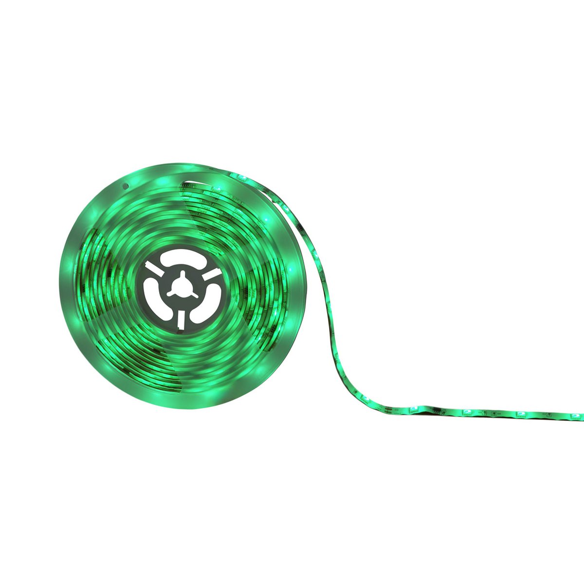 Digitale indoor LED -streep 5m, gemaakt van plastic, kleurrijke, geïntegreerde LED