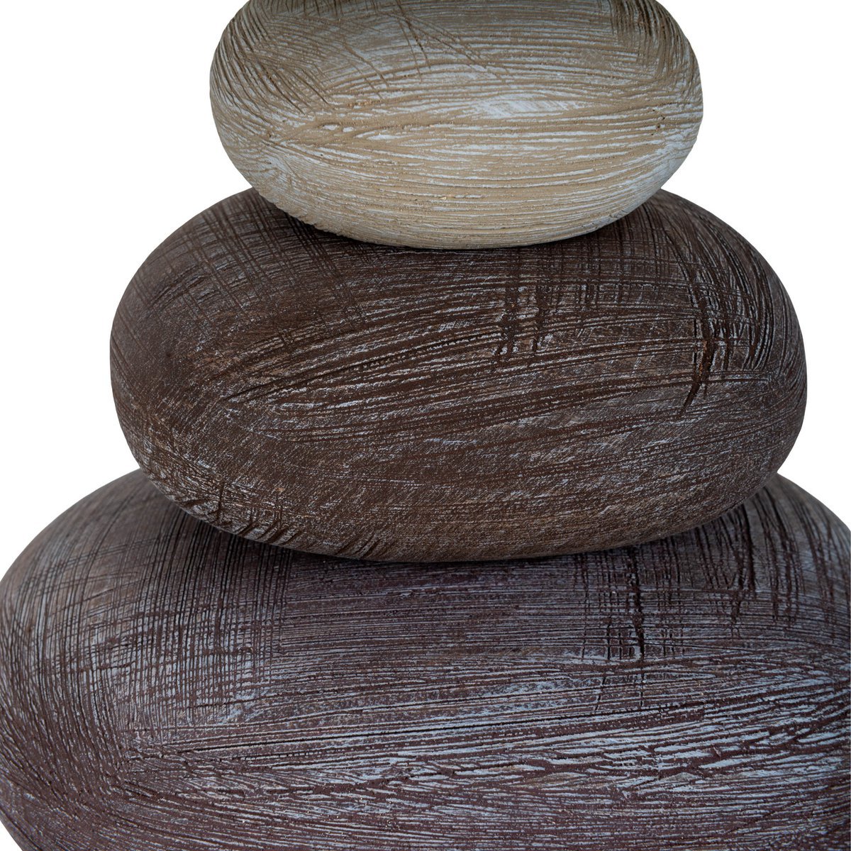 Keramische tafellamp "Stoney", keramische tafellamp in bruin, met E14 -aansluiting, tafellamp voor eetkamer, woonkamer, gang of kantoor, of als een bedlamp, 31 cm hoog