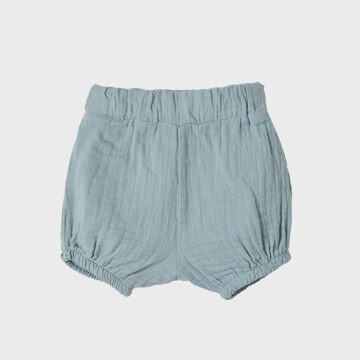 OrganicEra organische mousseline bloeiershort, aqua