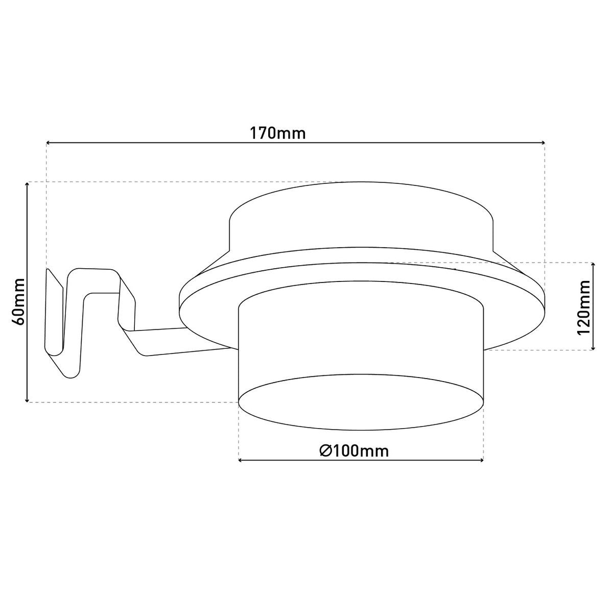 6-set LED Solar Dak Groove "Mistra"
