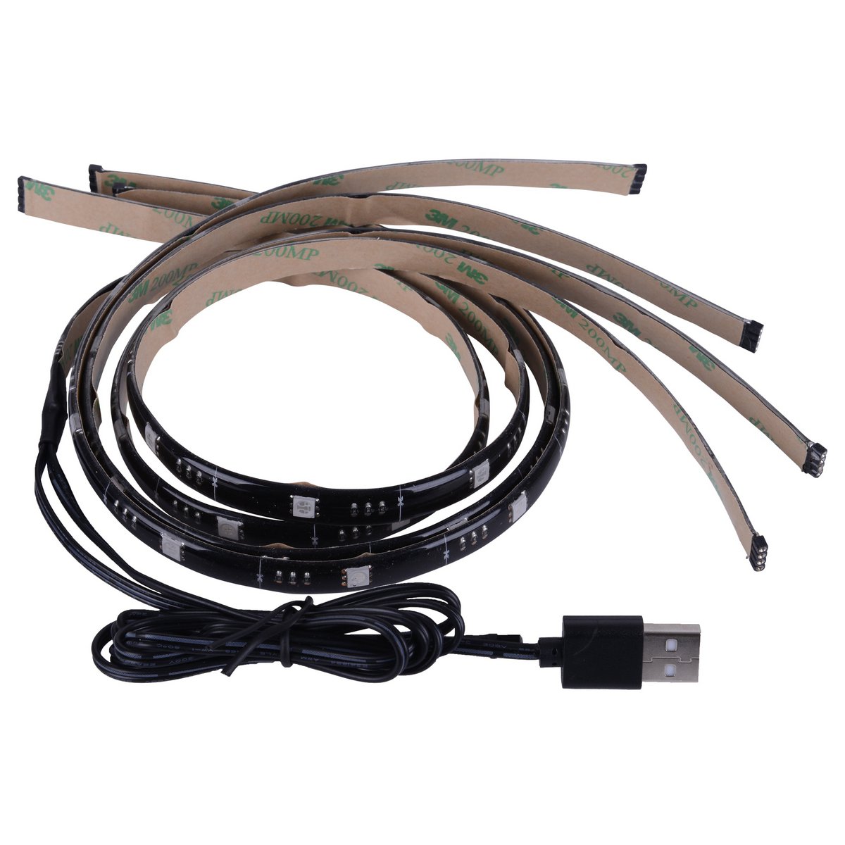 LED TV-streep 4x 50 cm RGB