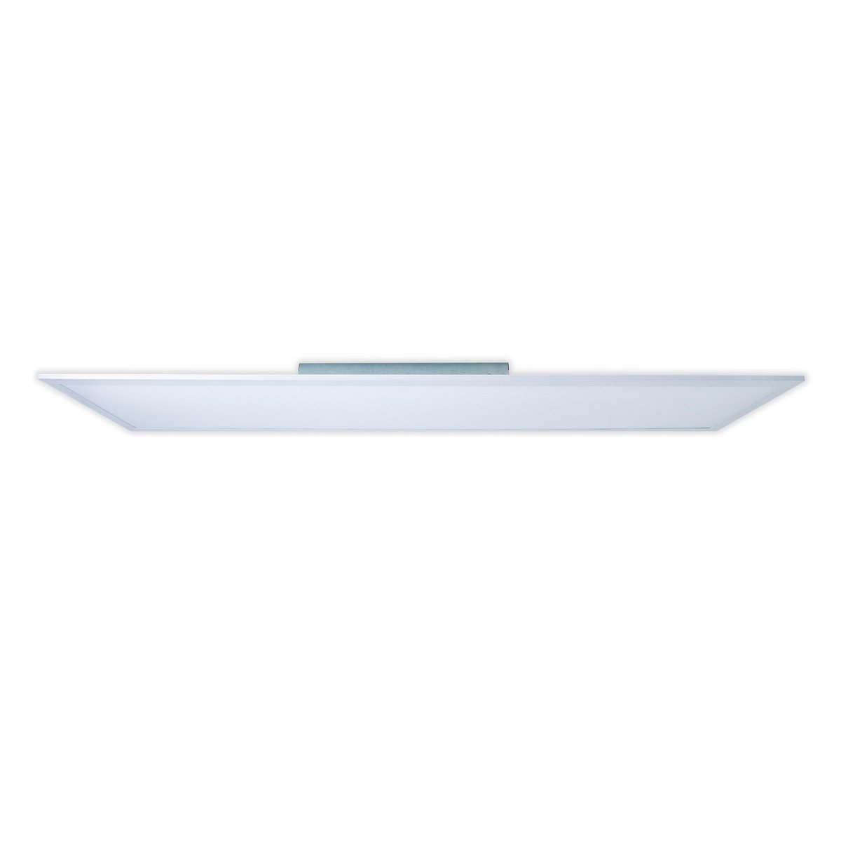 LED -assemblagepaneel "Nicola", montagelamp gemaakt van metaal en plastic met stevig ingebouwde LED's in neutraal wit, paneel voor interieurs 119,5 x 29,5 cm