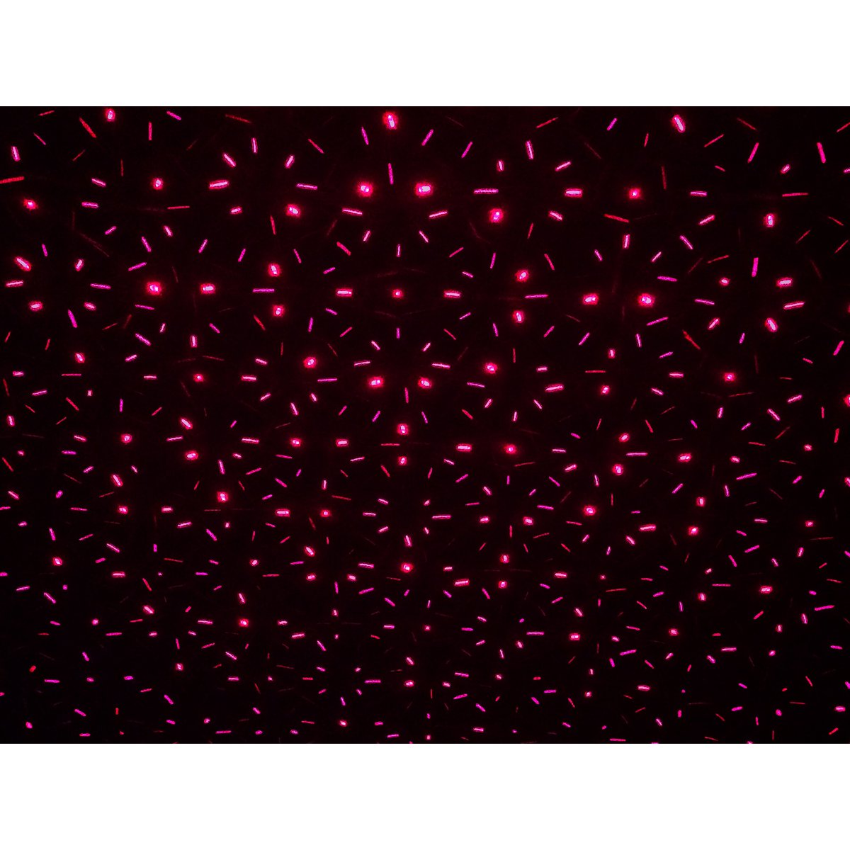 Laser buiten spion met projector, spies gemaakt van plastic, kleurrijk, met geïntegreerde LED, spotlight voor buiten