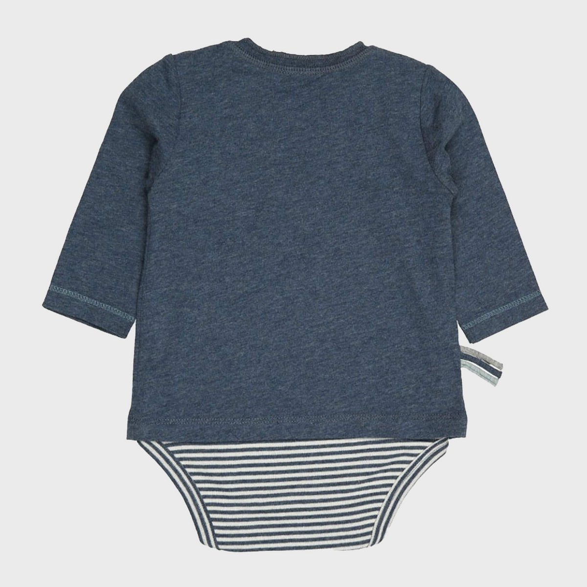OrganicEra Biologisch baby-l/s T-shirt body, Indigo