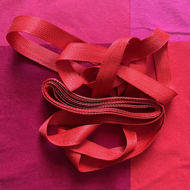 Luna -Leena Bag Kids Tara - rood/roze/oranje - gerecycled katoen - handgemaakt in Nepal