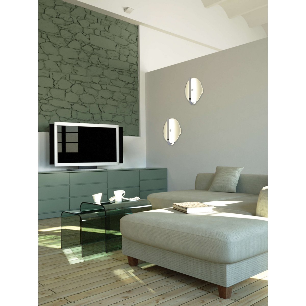 LED wandlamp "Lucca"