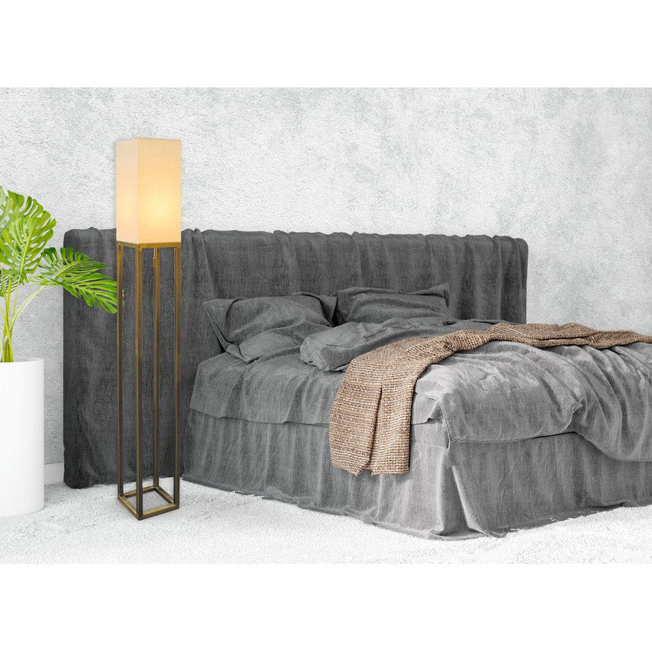 Standing Lamp H: 150 cm Beige "Alfa"