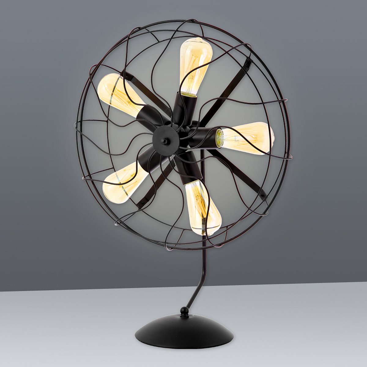 Metalen tafellamp "Alex"