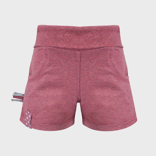 OrganicEra biologische babyshort, bordeaux