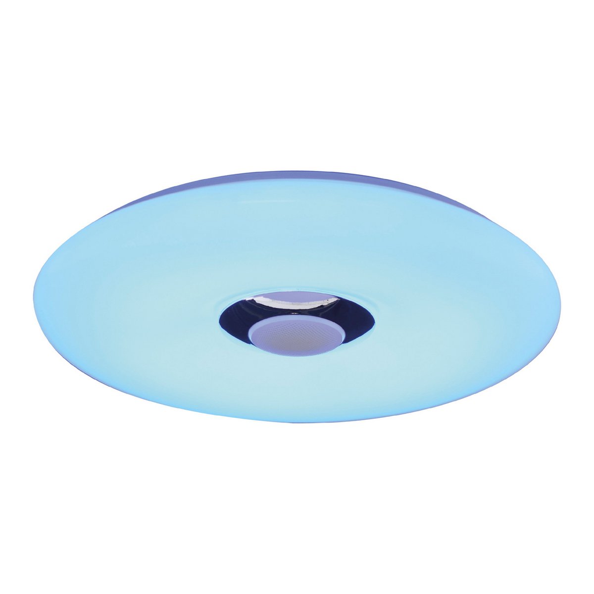 LED -plafondlicht "Nashville" Ø 40 cm, vele functies, gemaakt van metaal en plastic, wit, met geïntegreerde LED's, verlichting voor woonkamers, gang of kantoor