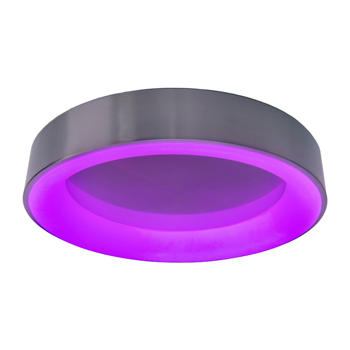 LED -plafondlamp "multo" Ø 46,5 cm, veel functies, gemaakt van metaal en plastic, met geïntegreerde LED's, verlichting voor woonkamer, kantoor of nachtkastje