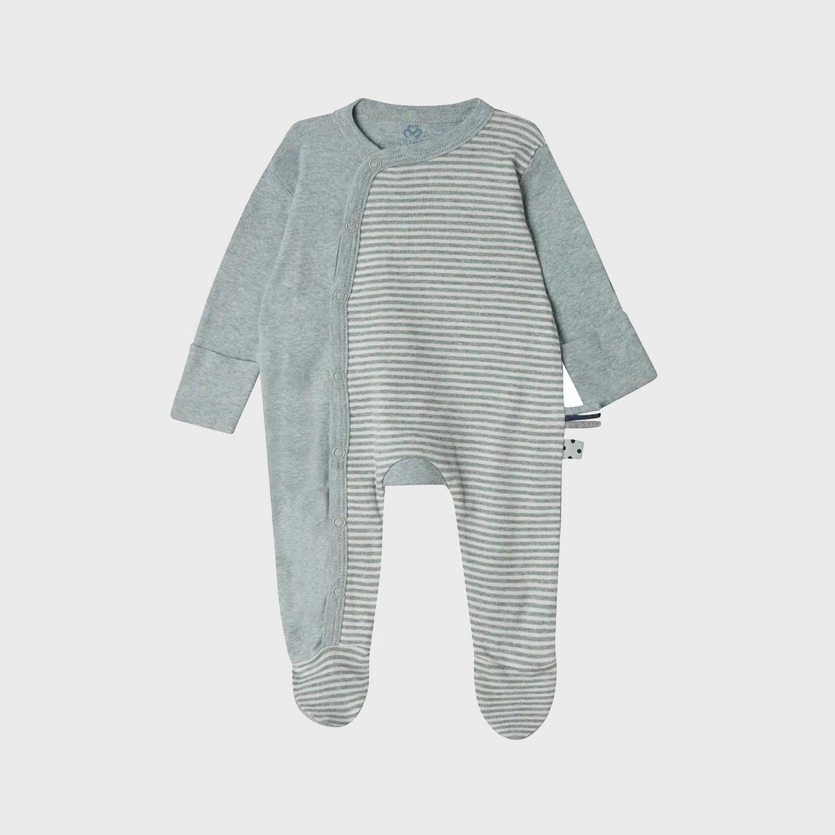 OrganicEra Organic 3-delige newbornset, aqua