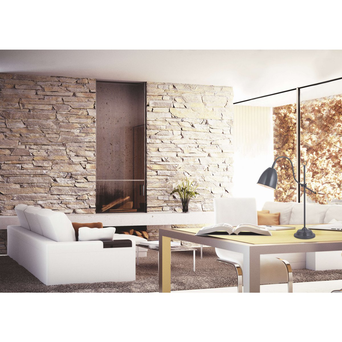 Metalen tafellicht "pinhead", retro klassiek in grijs metal, e14