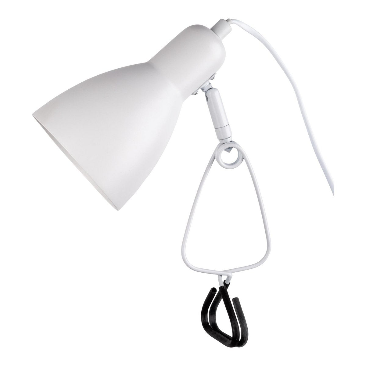 Klemtafels "Mara" Matt White voor E14 Max. 18 Watt, voor interieurs, 28 cm hoog